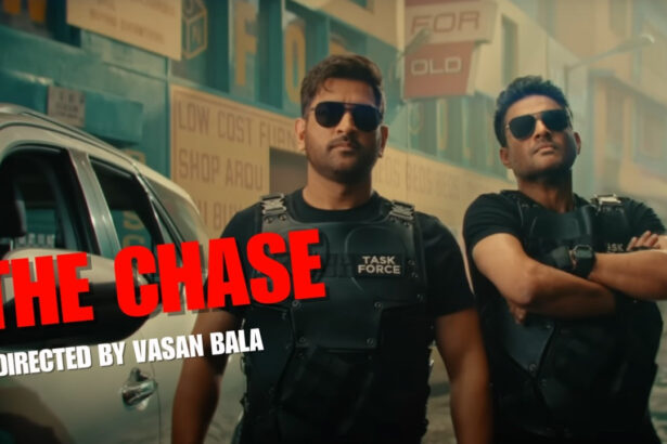 Dhoni movie - the chase featuring, dhoni and madhaban